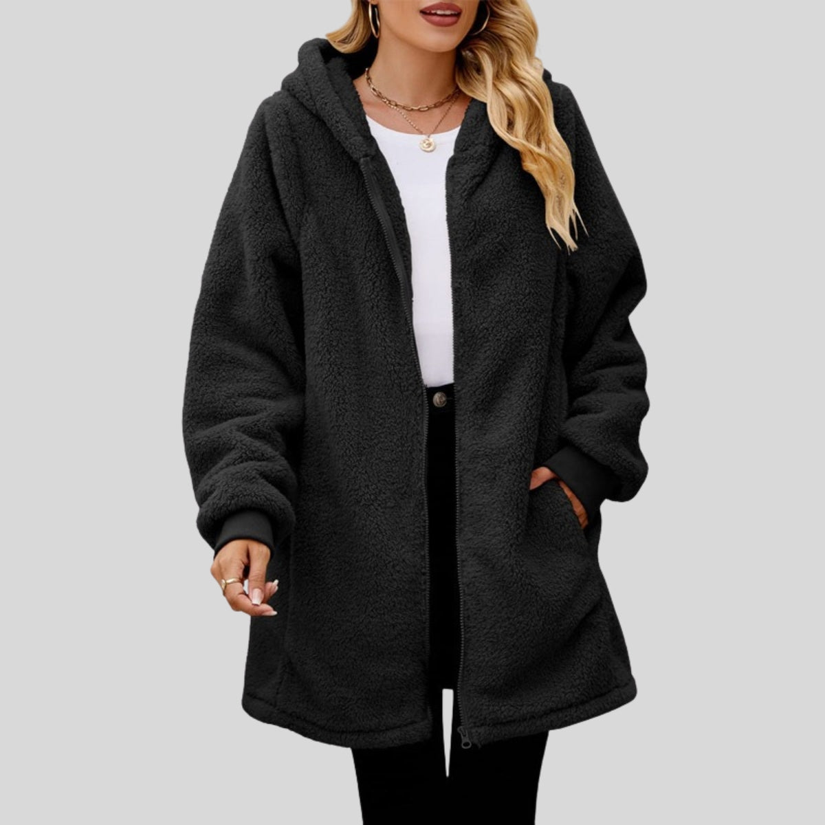 Anourette | Soft Hoodie Coat