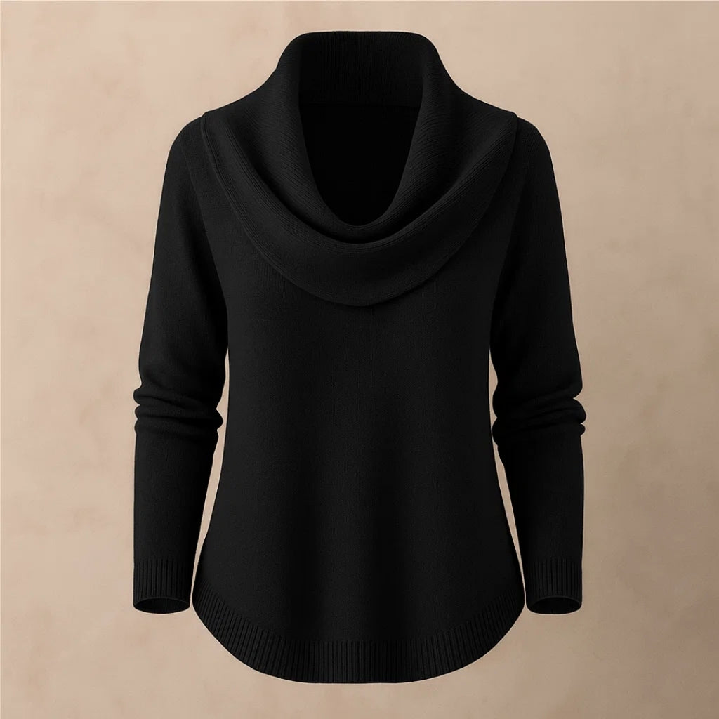 Eliza Grace | Cozy Draped Sweater