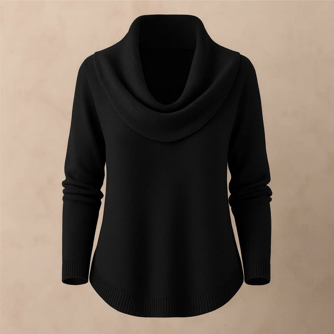 Eliza Grace | Cozy Draped Sweater