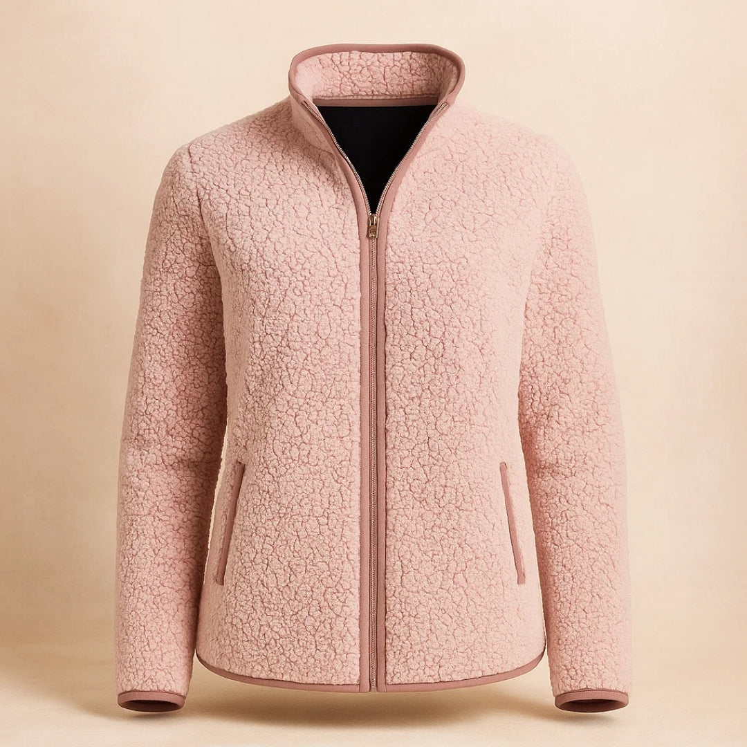 Elviera | Elegant Fleece Jacket