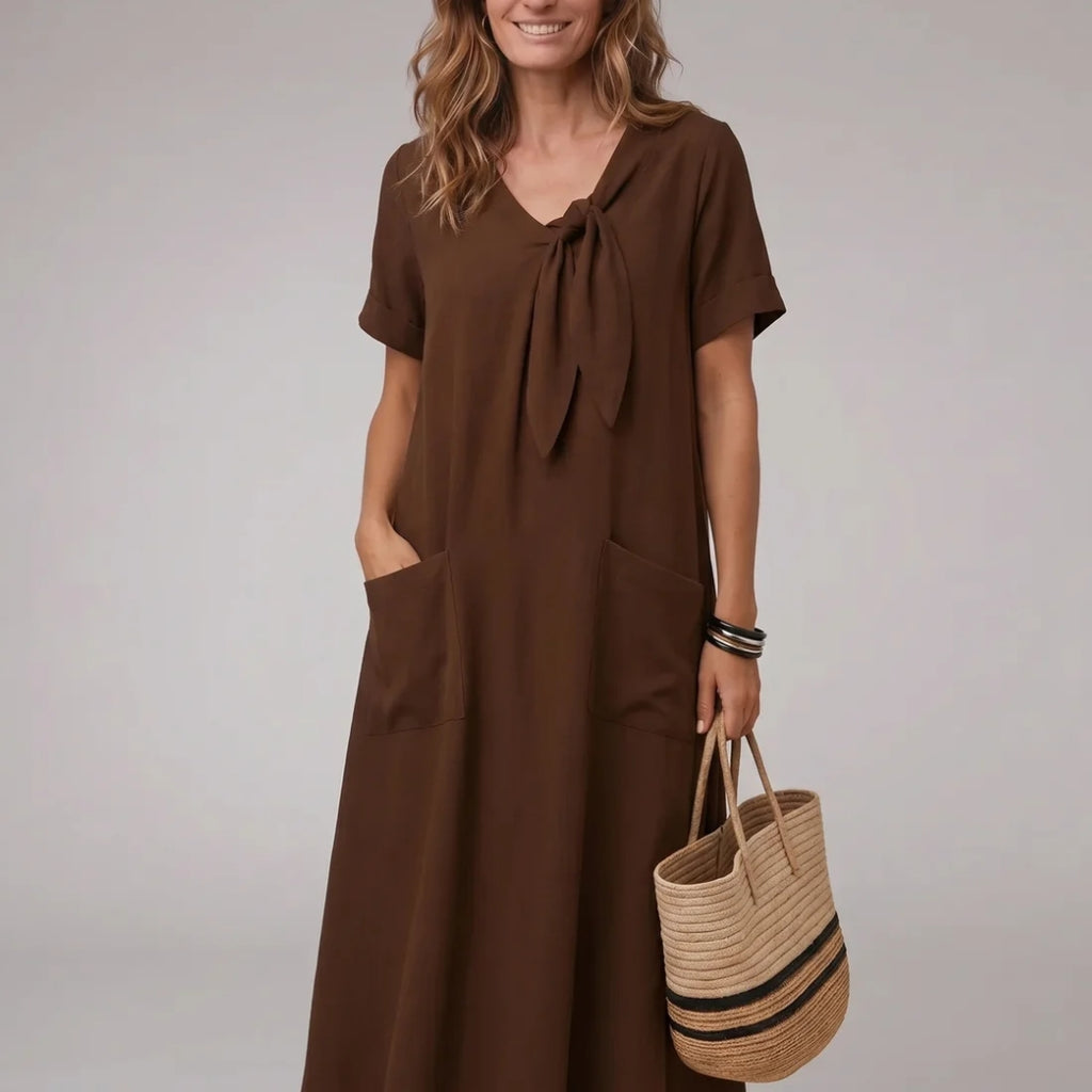 Elara | Relaxed Linen Comfort Dress