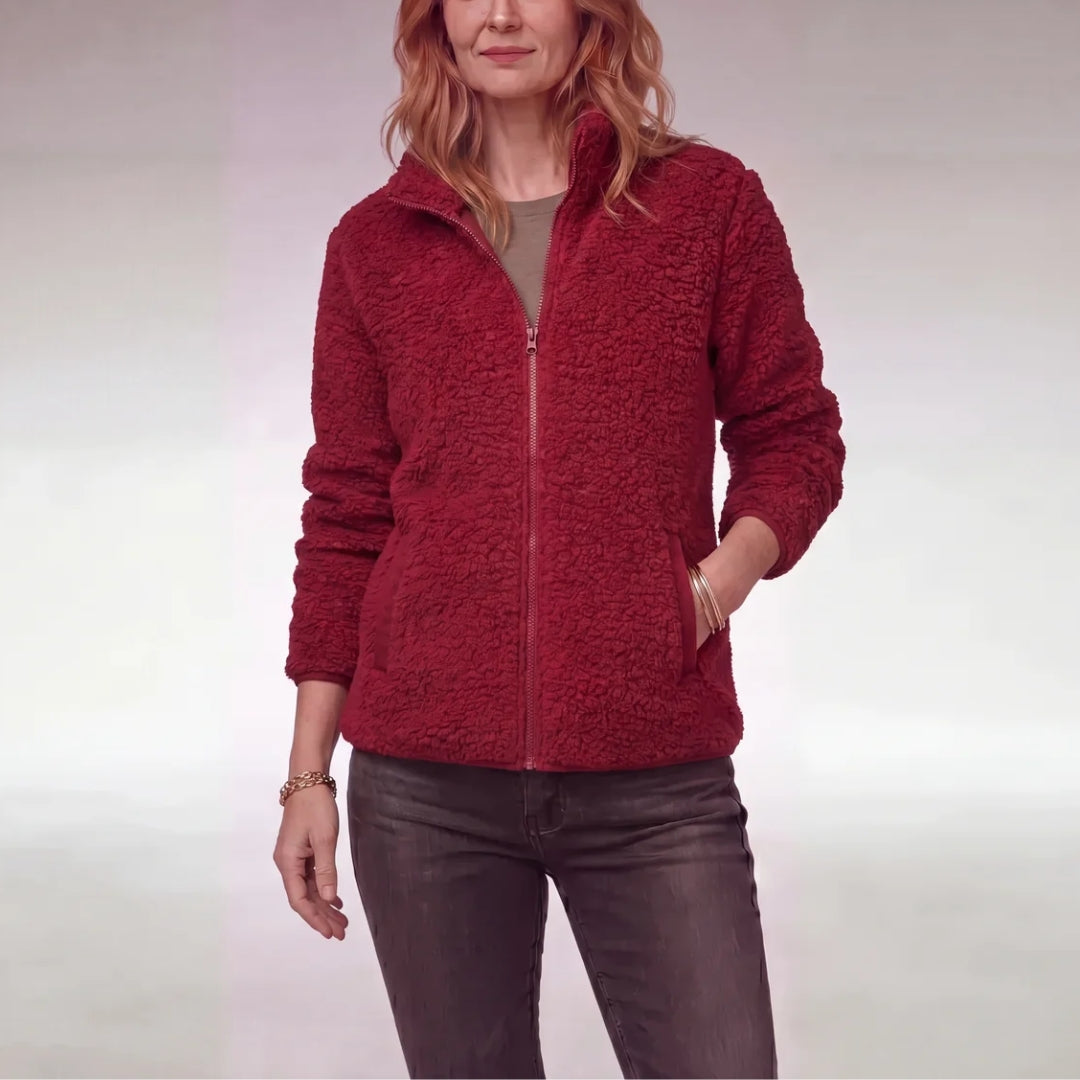 Elowen | Cozy Teddy Jacket