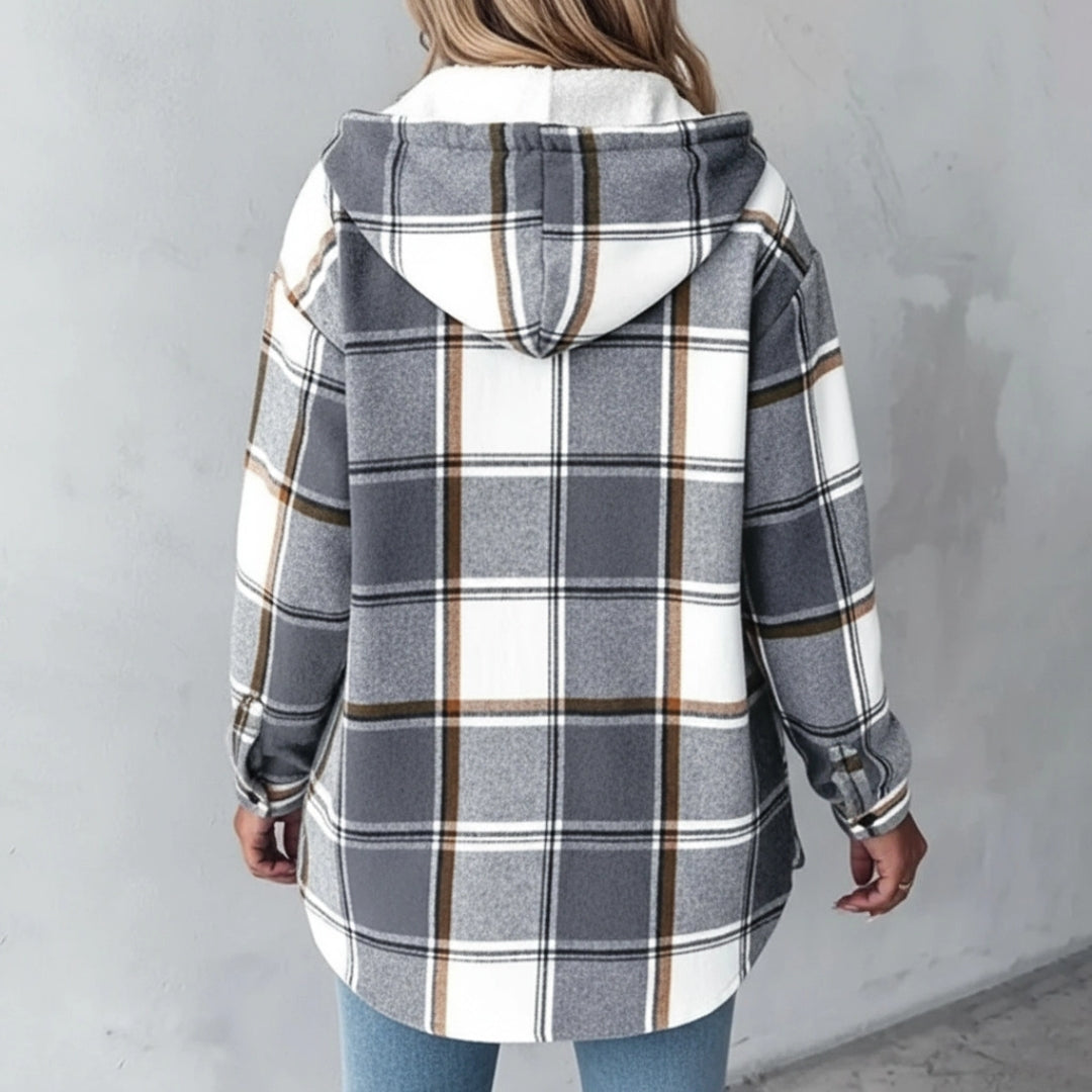 Elsy | Soft Fall Jacket with Hood