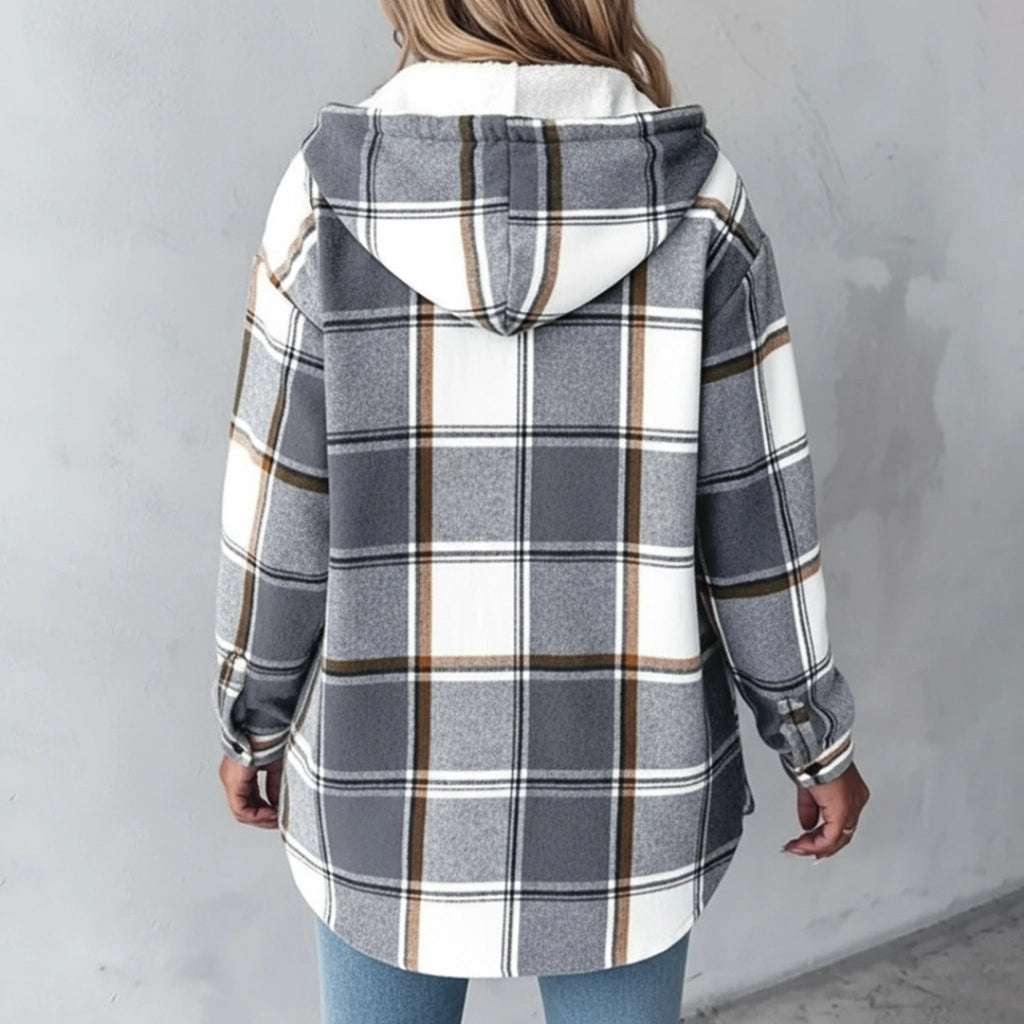 Elsy | Soft Fall Jacket with Hood