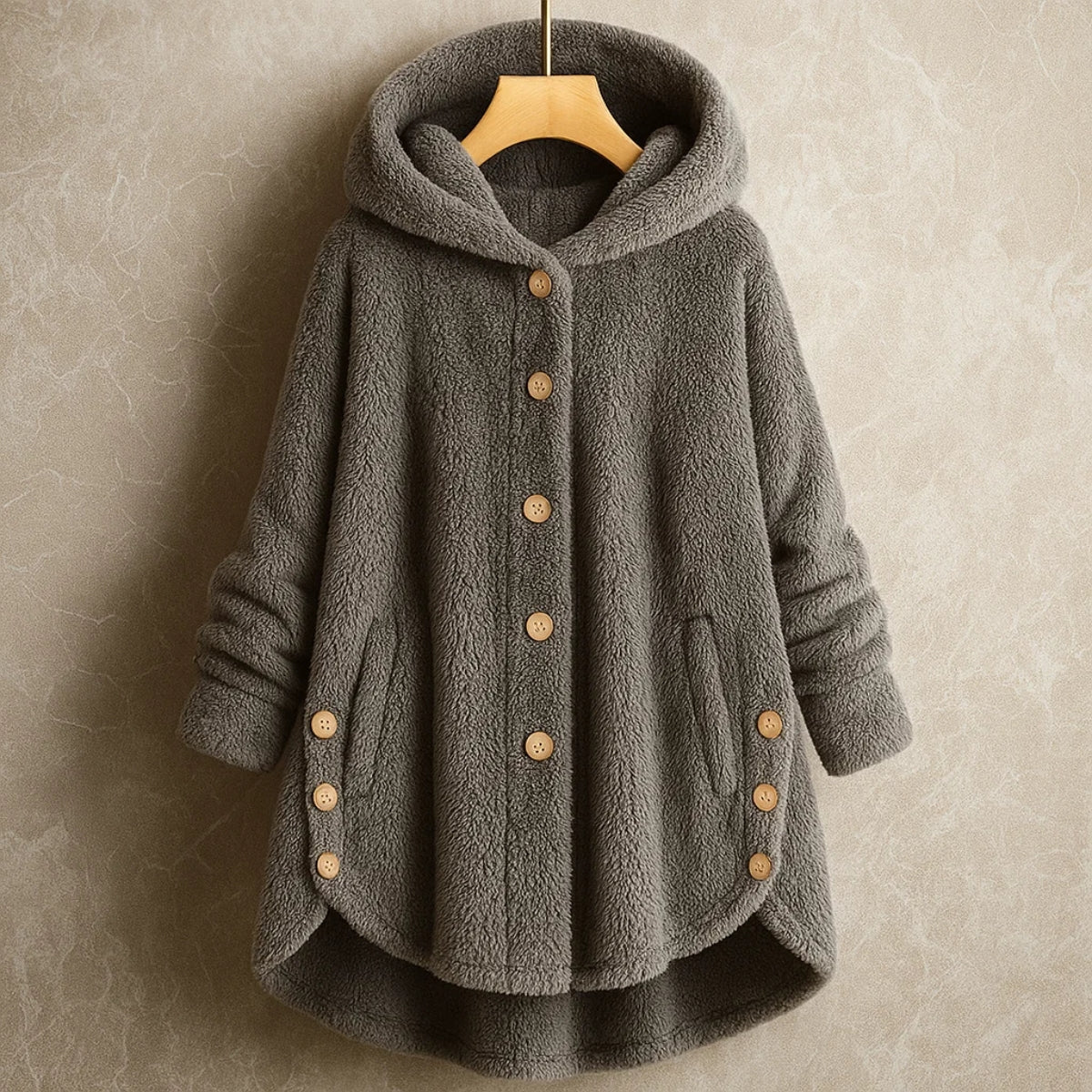 Eveline | Cozy Teddy Coat