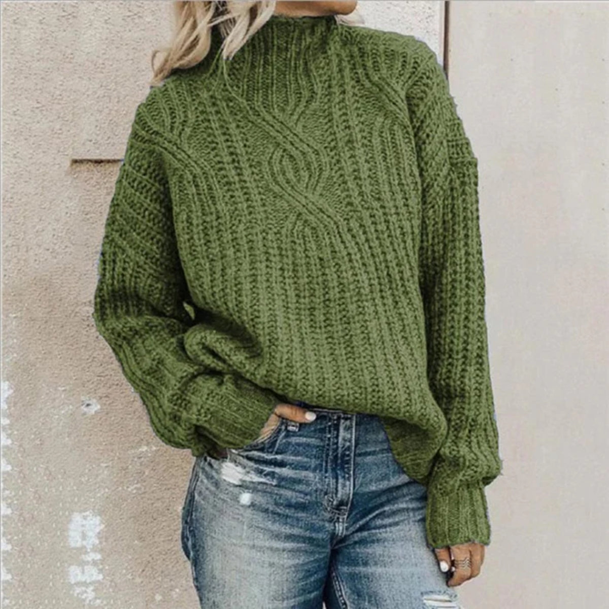 Sofia | Soft Cable Knit Sweater