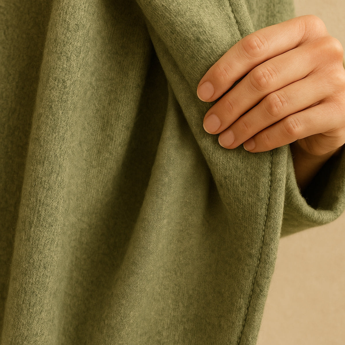 Maila | Casual Long Coat with Lapels