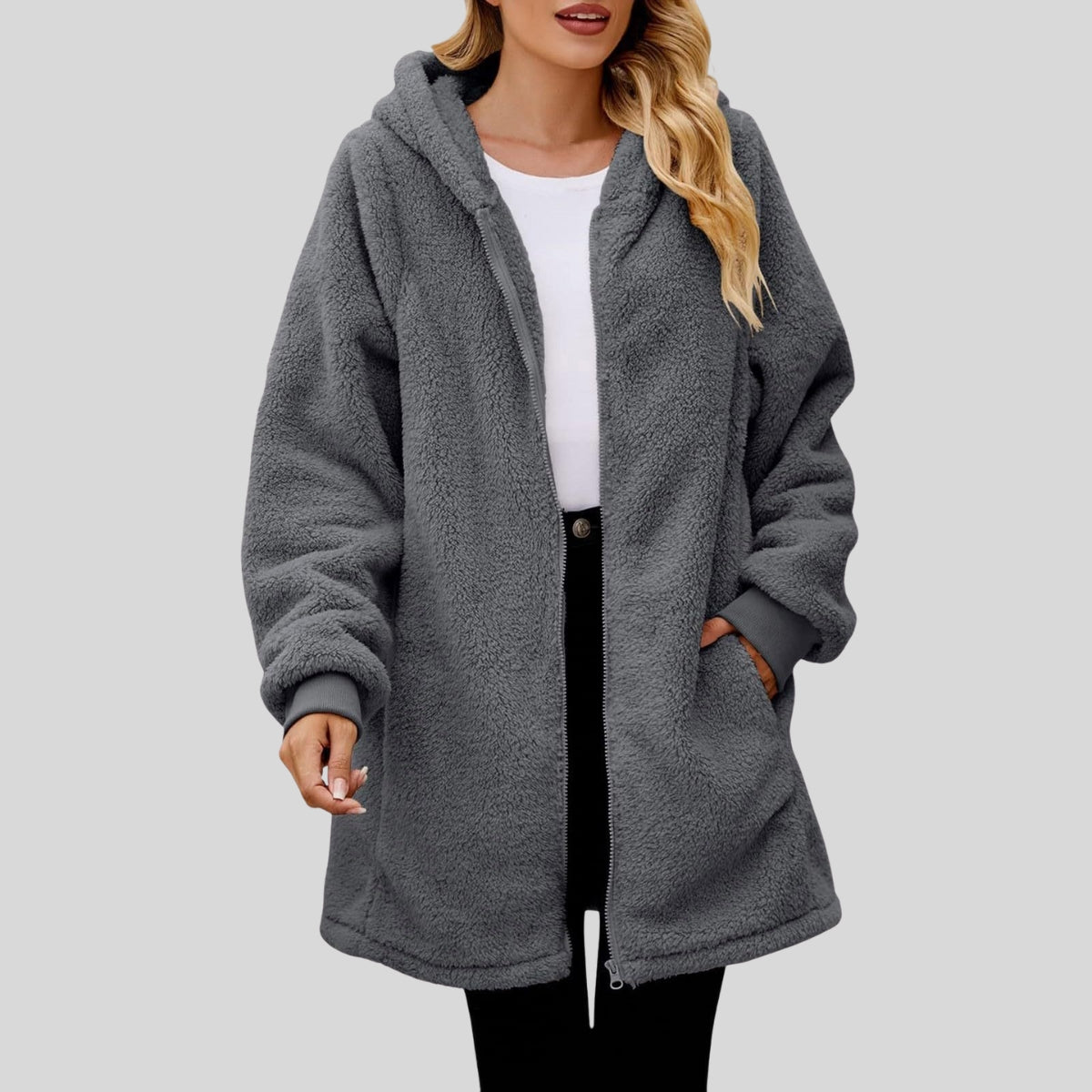Anourette | Soft Hoodie Coat