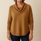 Eliza Grace | Cozy Draped Sweater