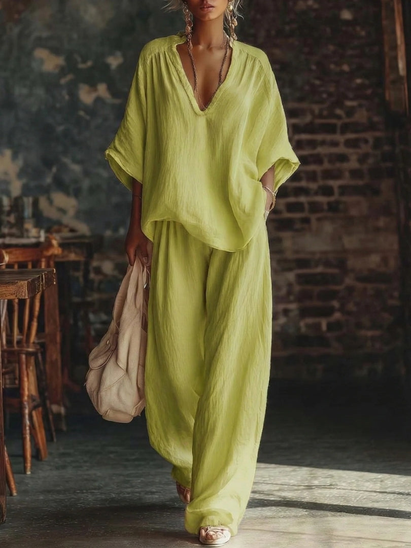 SOLARA | RELAXED TWO PIECE SET FOR WOMEN