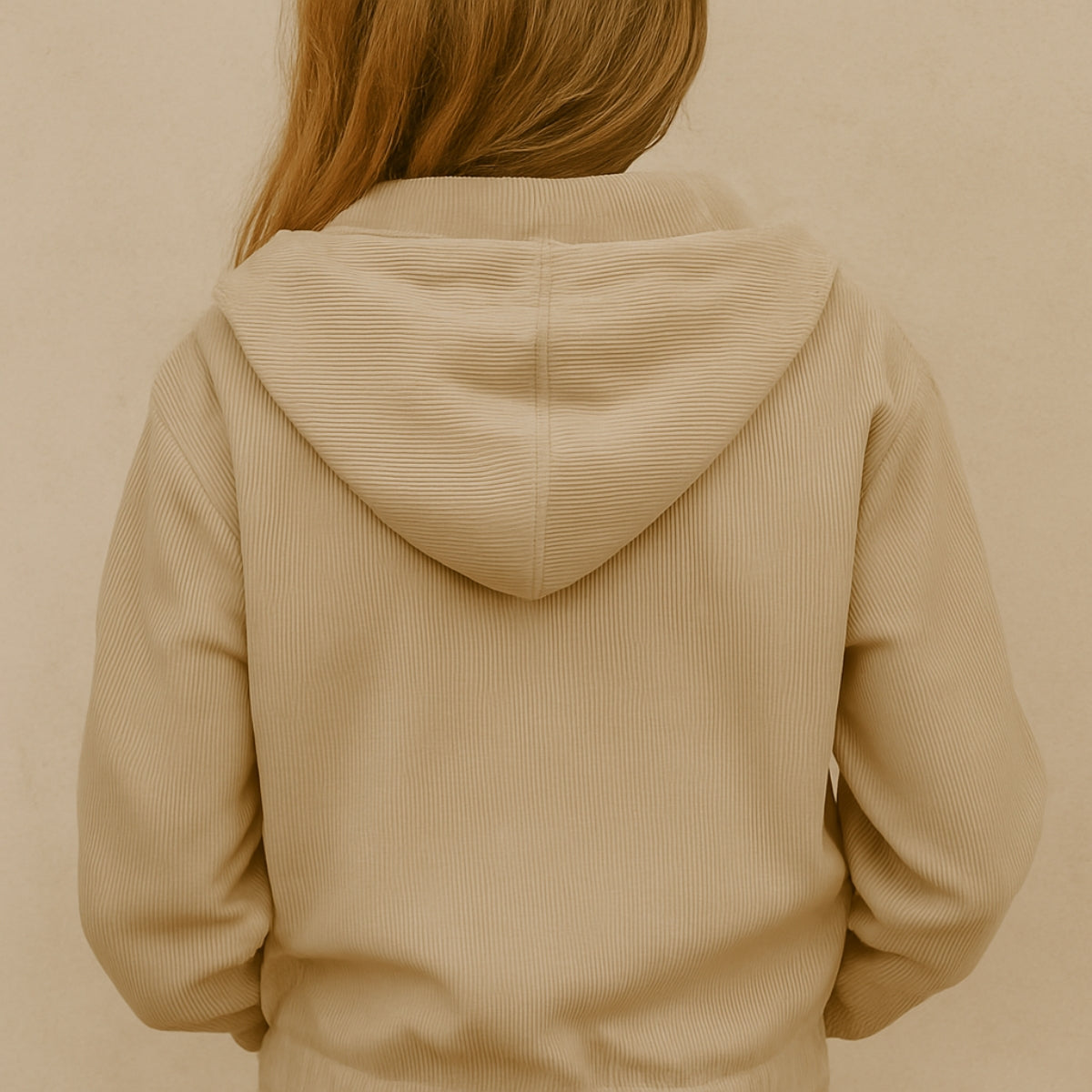 Lynora | Corduroy Zip Hoodie