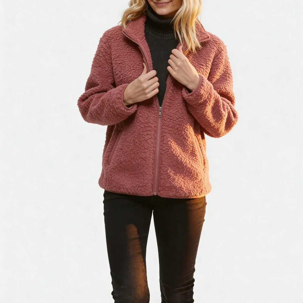 Elowen | Cozy Teddy Jacket