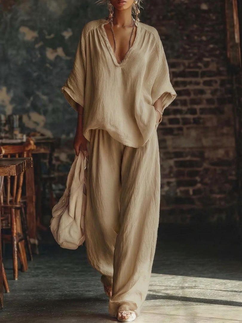 SOLARA | RELAXED TWO PIECE SET FOR WOMEN