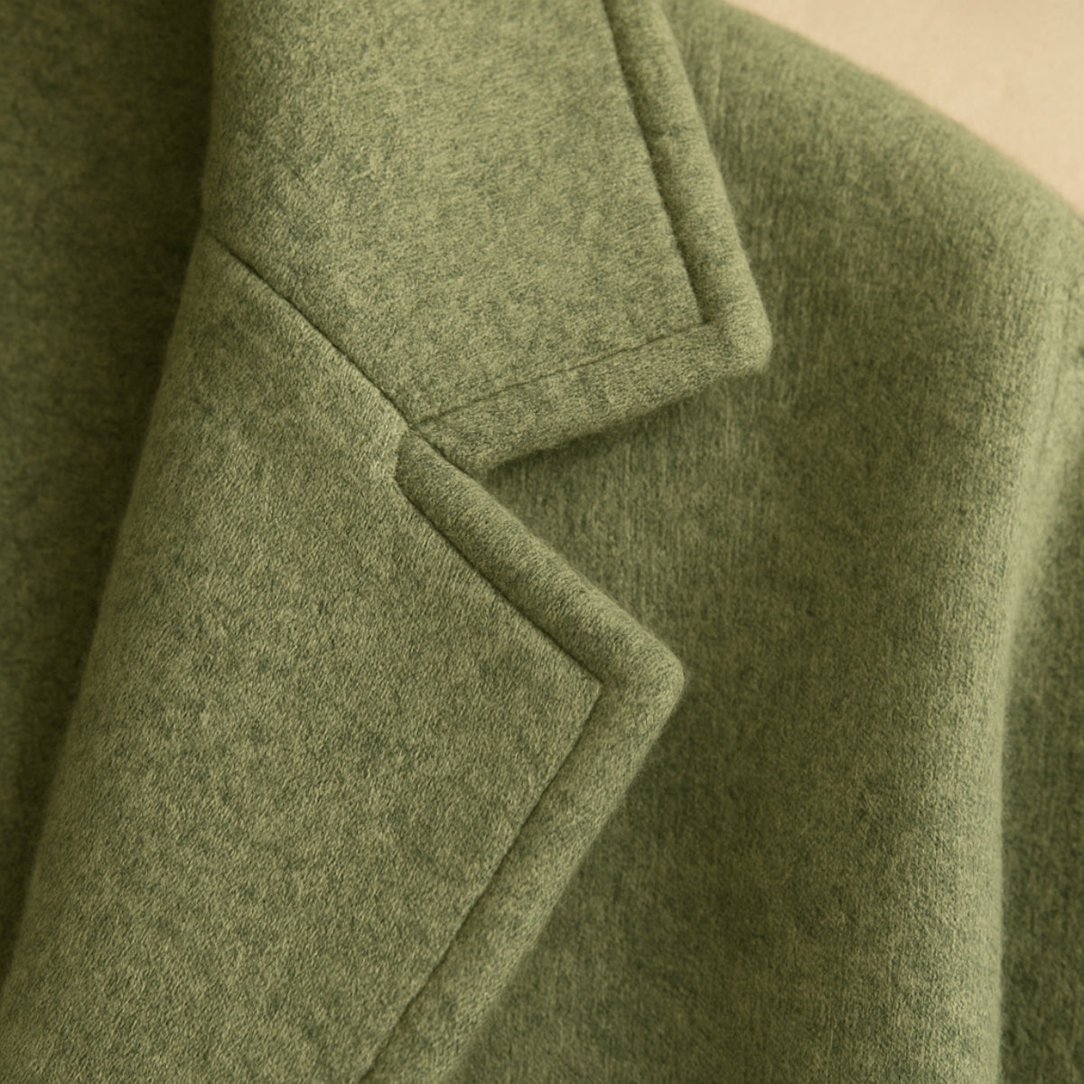 Maila | Casual Long Coat with Lapels