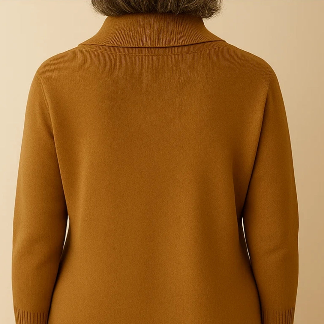 Eliza Grace | Cozy Draped Sweater