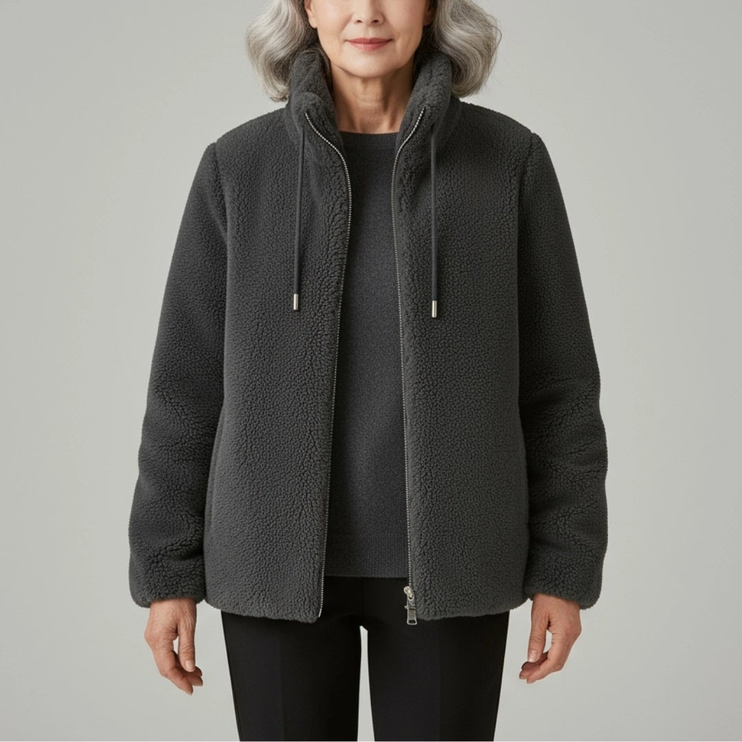 Marceline | Soft Fur-Lined Zip Jacket