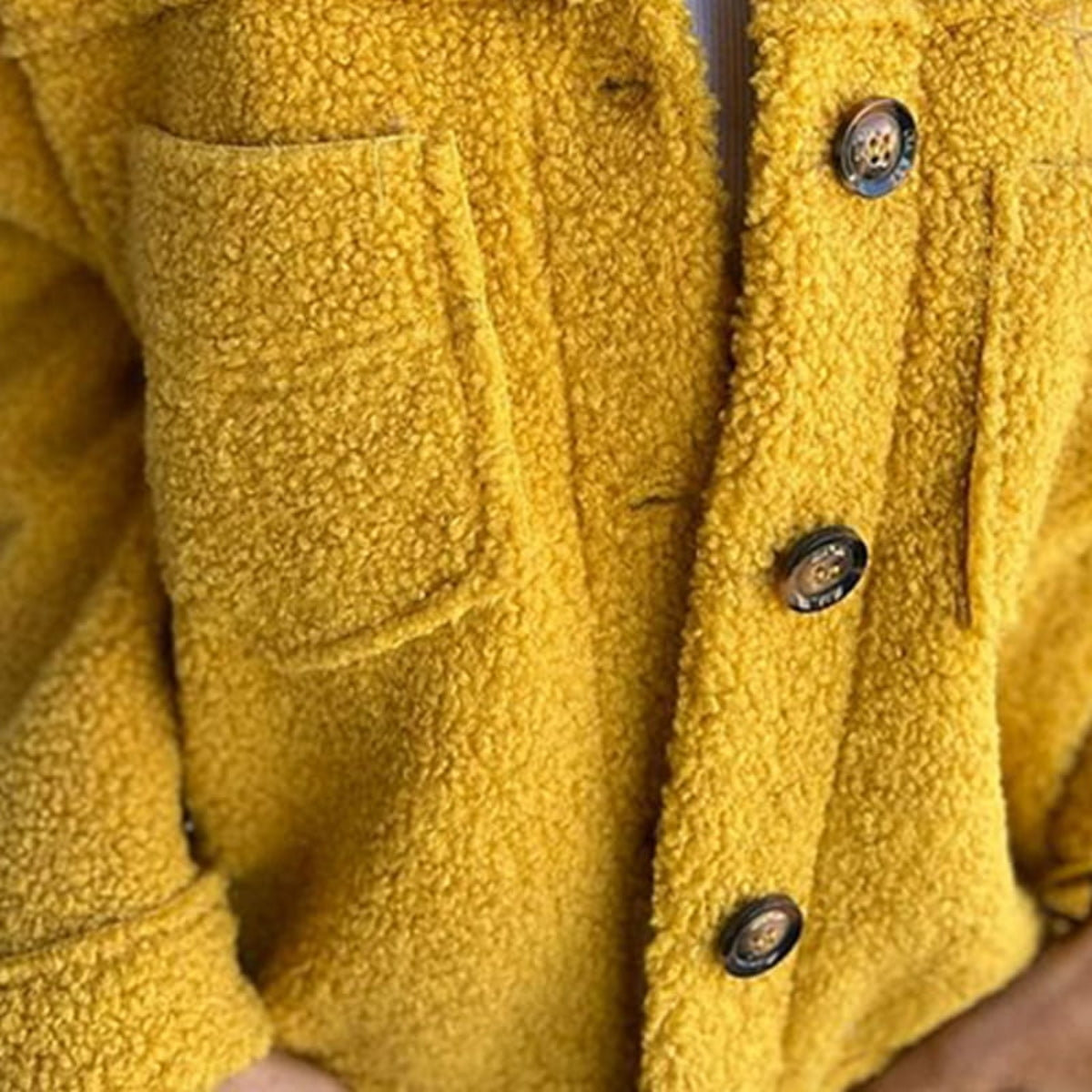 Lorena | Teddy Bouclé Fall Jacket