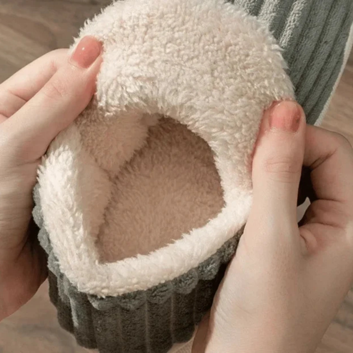 CozyStep | Warm Rib Slippers