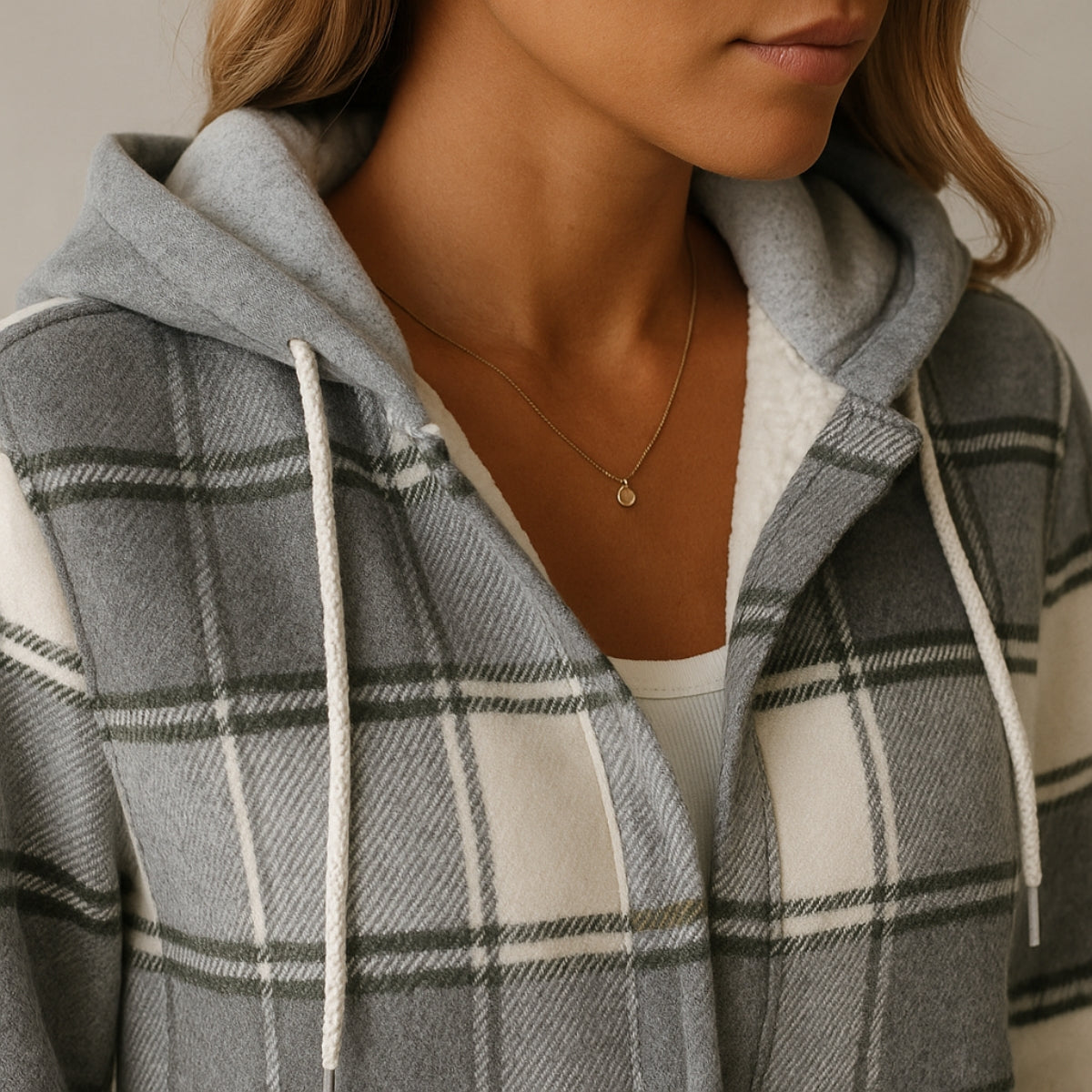 Elsy | Soft Fall Jacket with Hood