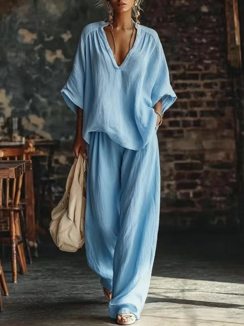 SOLARA | RELAXED TWO PIECE SET FOR WOMEN