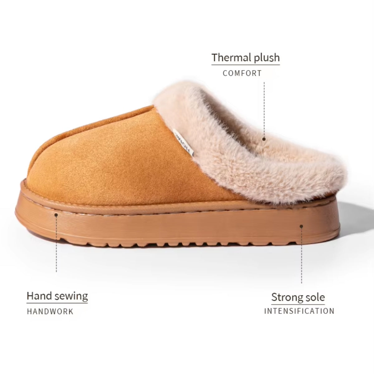 Willow Step | Cozy Fleece House Slippers