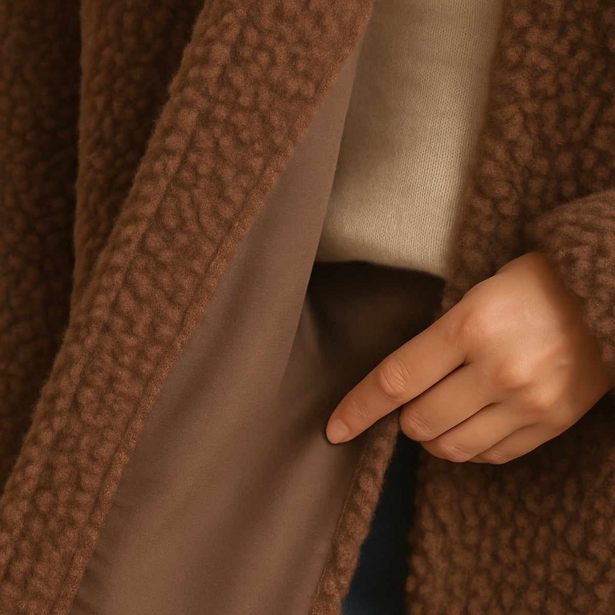 Shearla | Luxe Shearling Coat
