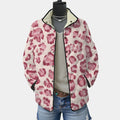 Vivienne | Blush Leopard Quilted Jacket