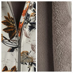 Annelise | Warm Fleece Floral Coat