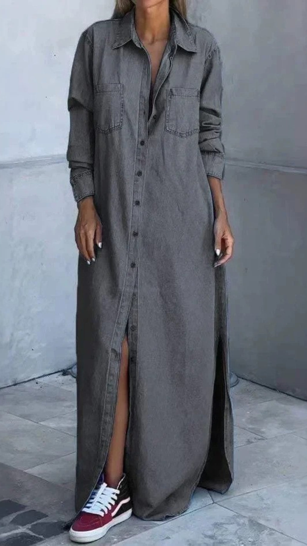 Delana | Button Down Dress