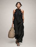 HELENE | RUFFLED MAXI DRESS FOR WOMEN