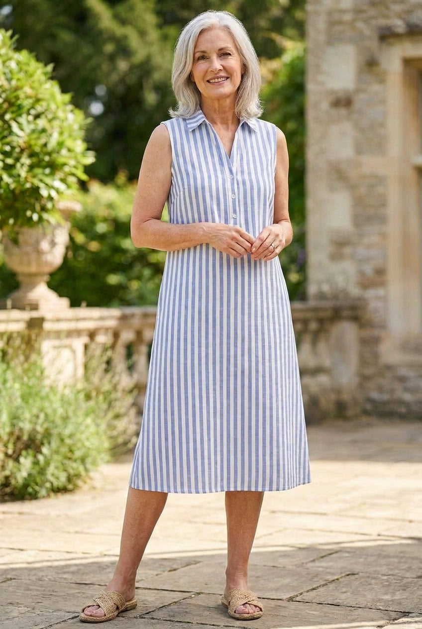 Liora | Breezy Summer Shirt Dress